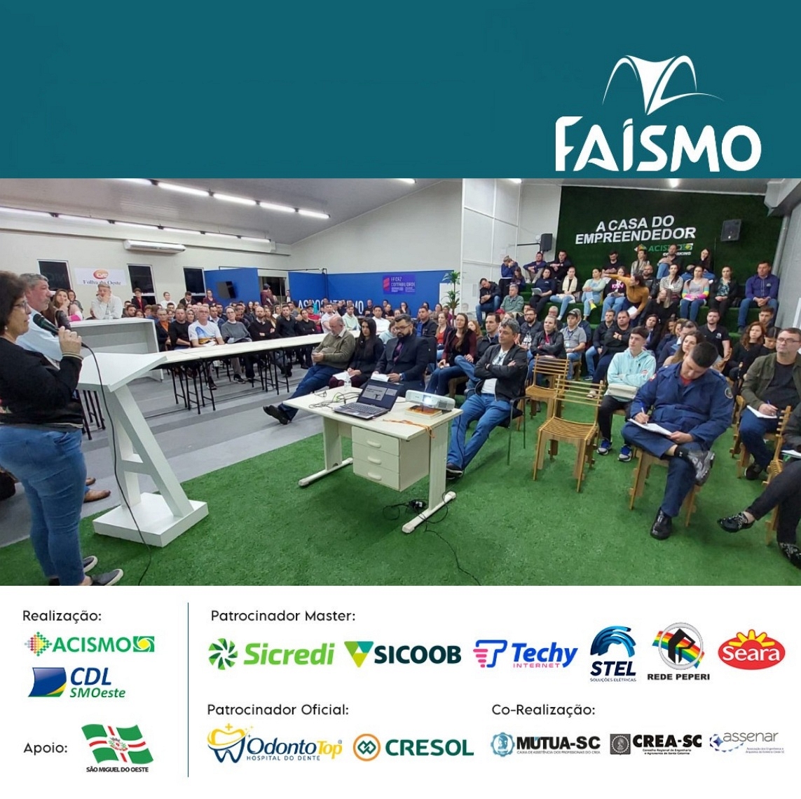 CREA, Mutua e Assenar presentes na Faismo 2022