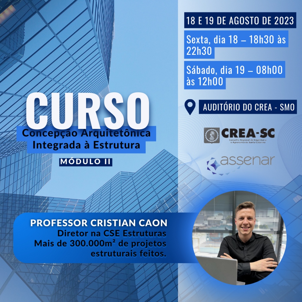 Professor Cristian Caon - Curso Concepção Arquitetônica